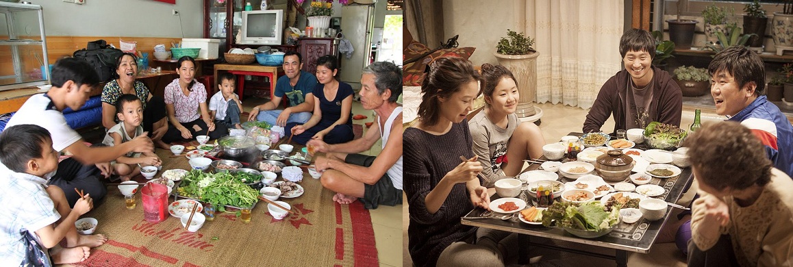 Sự khác biệt trong phong cách đóng gói và thẩm mỹ: Người Việt và người Hàn